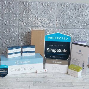 SimpliSafe Home Security starter kit w/key fob; BRAND NEW!!! NEVER USED!!